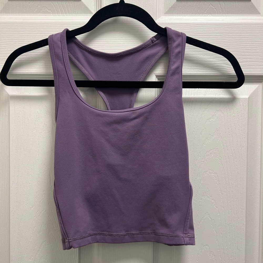 Aritzia TNA life skip tank in purple